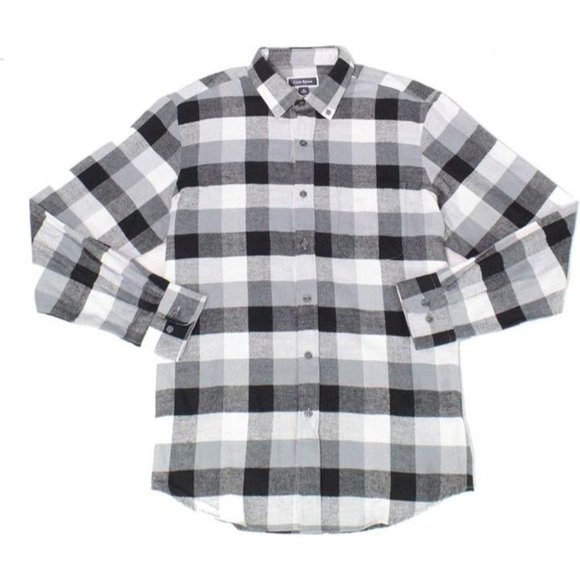 Club Room Mens Plaid Flannel Button-Down Shirt XXL $40.00 - Picture 3 of 4